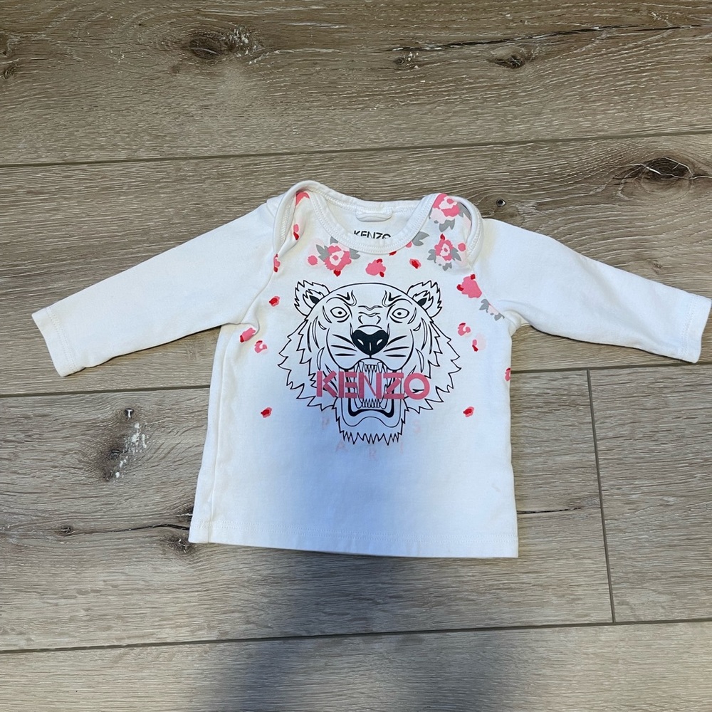 Kenzo long sleeved shirt 6M